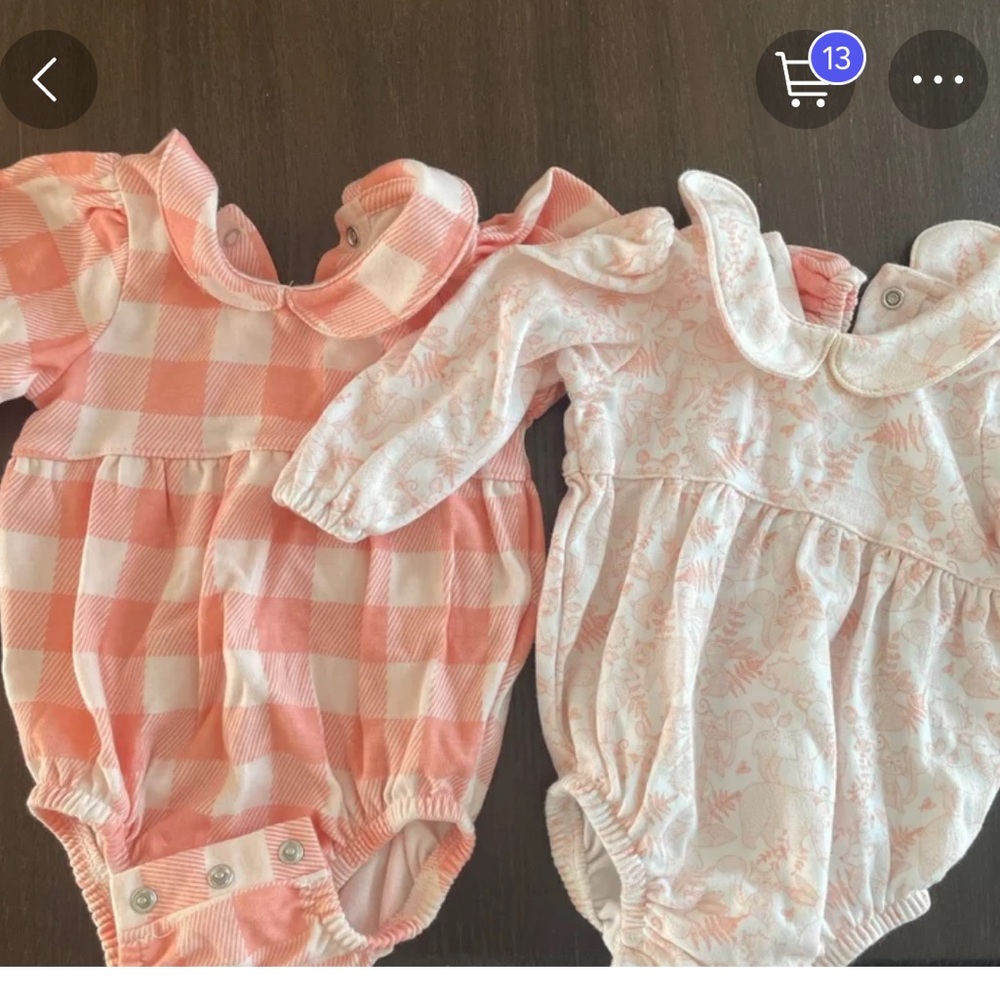 Collared rompers